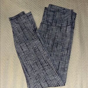 Lululemon Gray Patterned Leggings